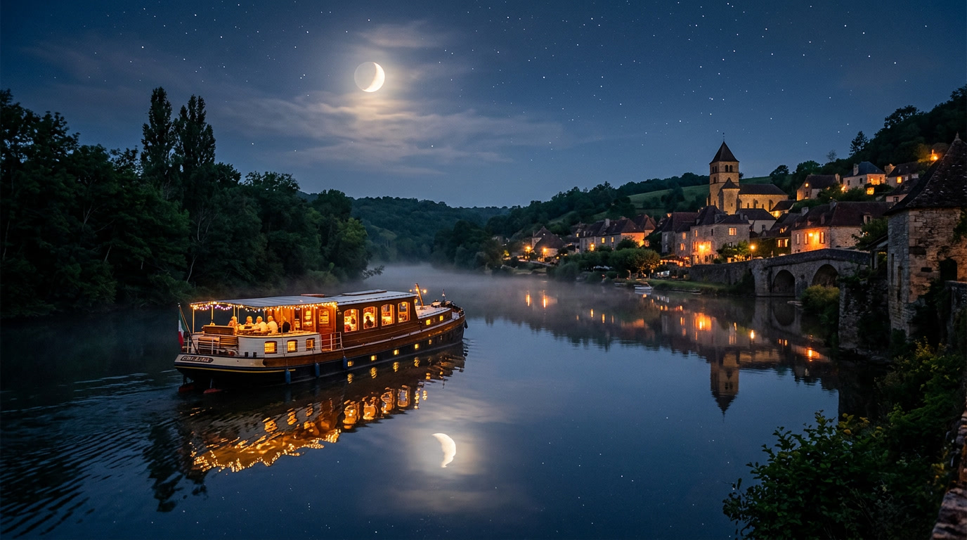 Menyusuri Sungai dengan Pesona Clair de Lune